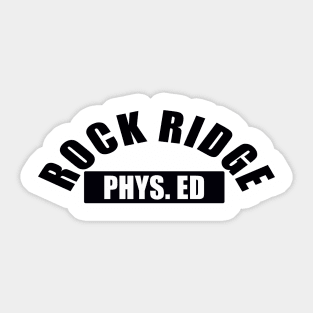 Rock Ridge Phys. Ed Sticker